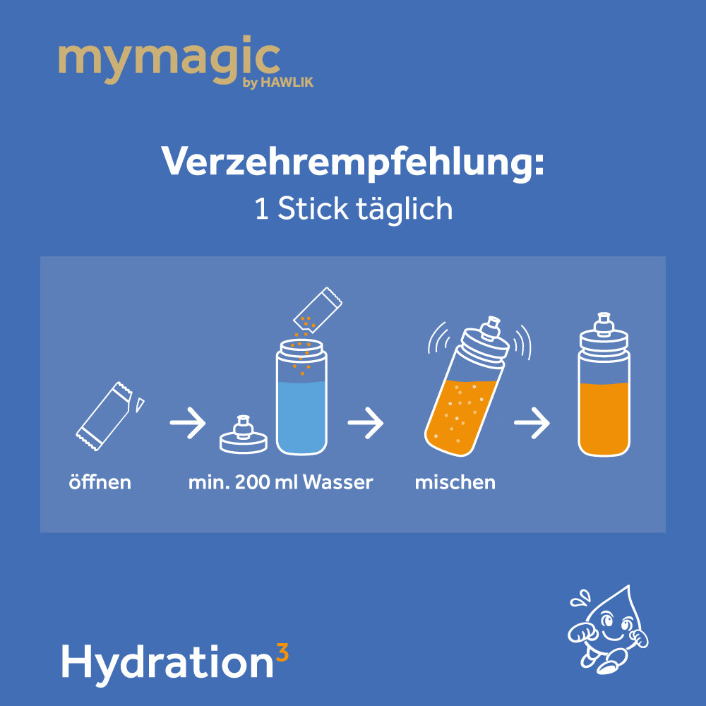 mymagic Hydration Verzehrempfehlung