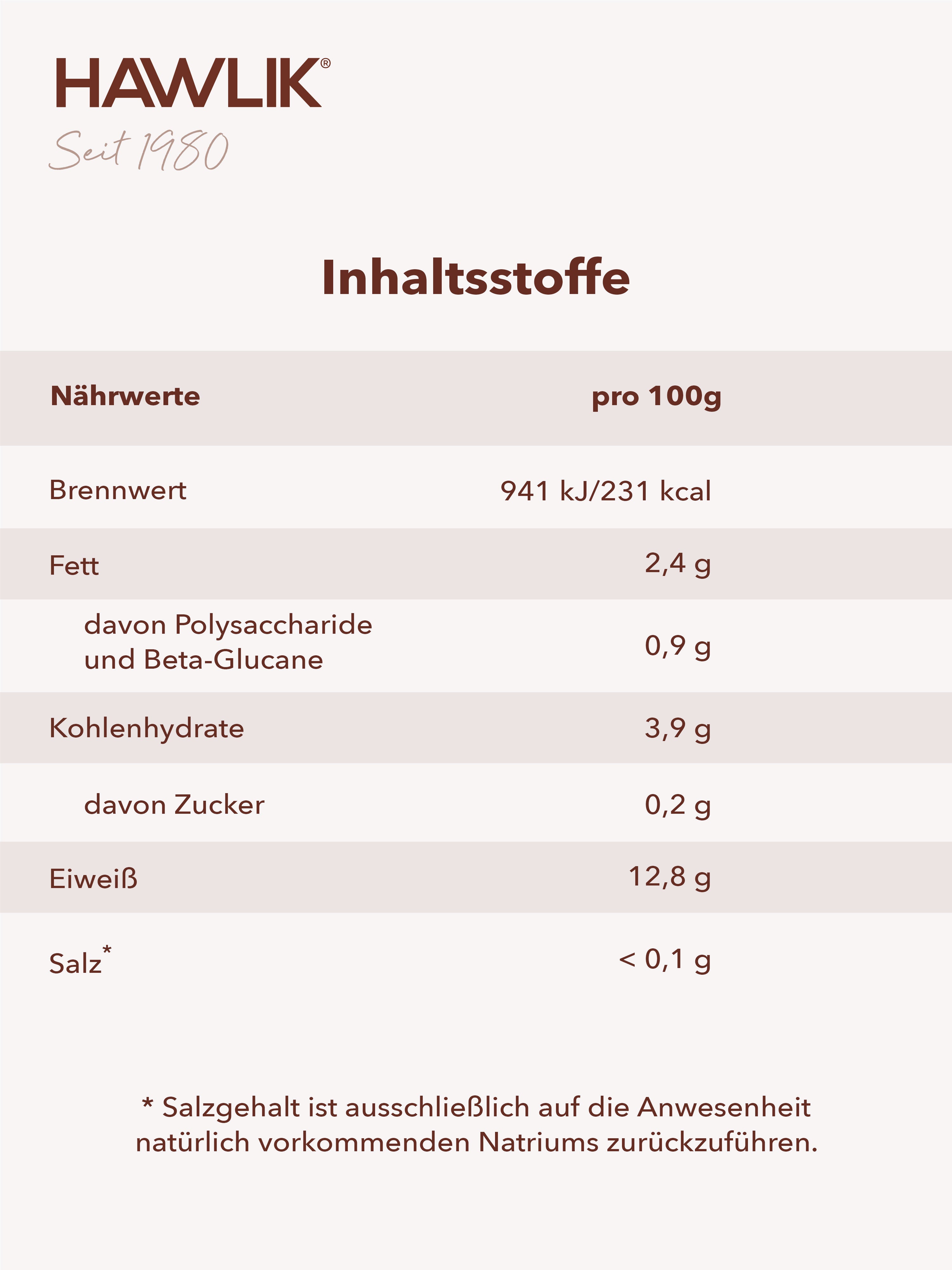 HAWLIK Organic Auricularia Powder