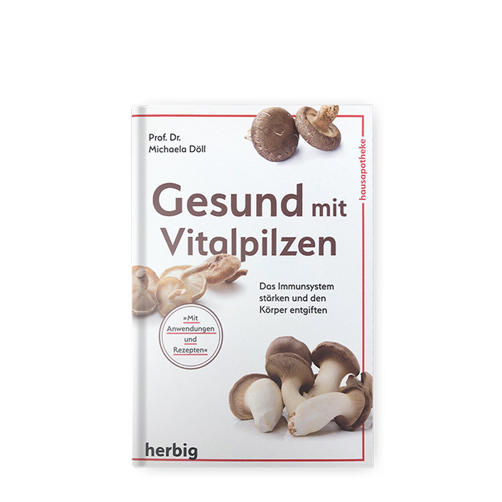 Buchcover Gesund mit Vitalpilzen