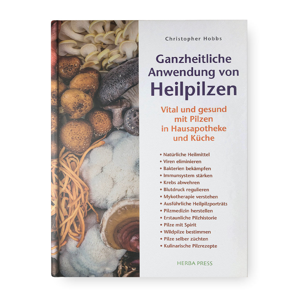 Buchcover Ganzheitliche Anwendung von Heilpilzen
