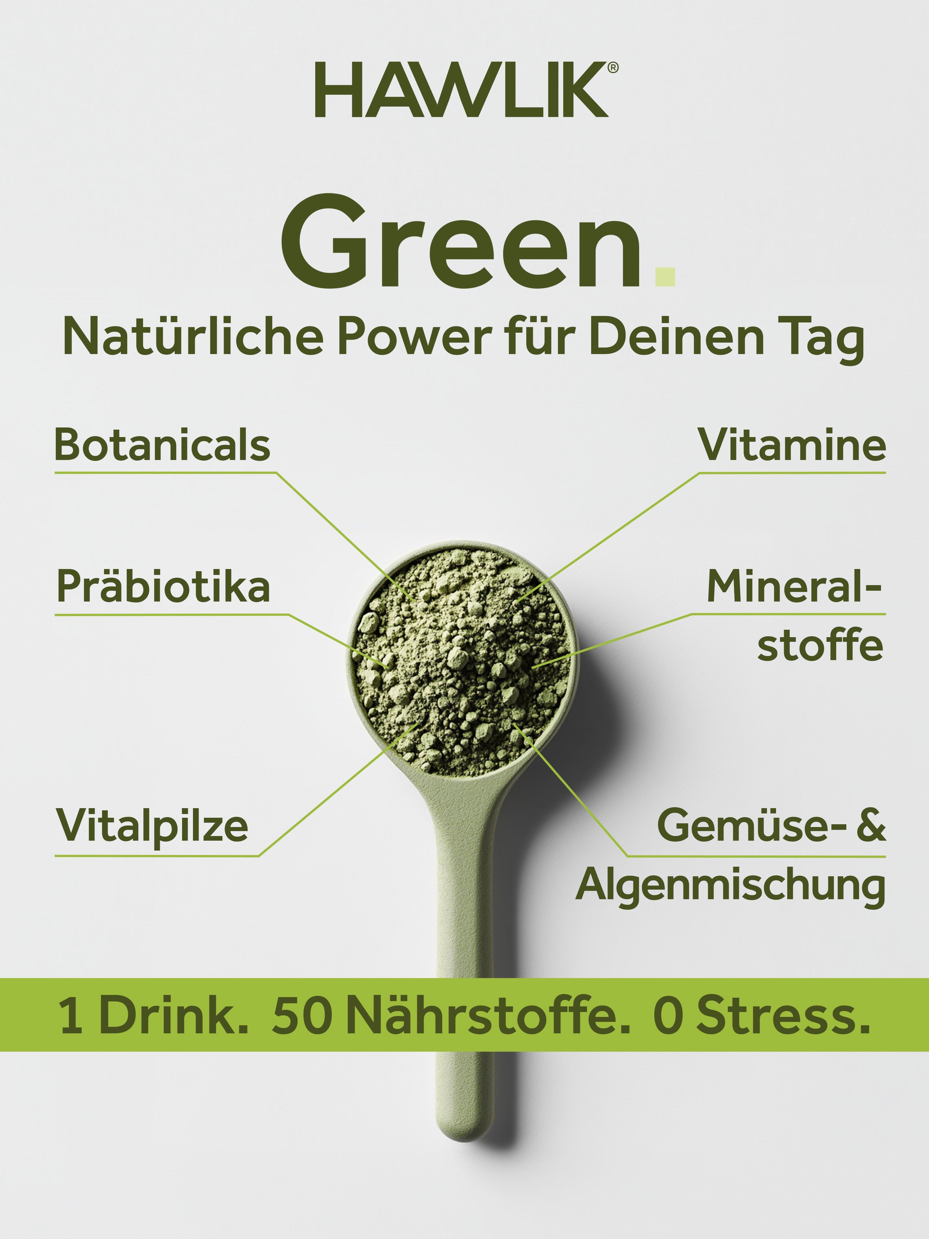HAWLIK Green Verpackung Inhaltsstoffe