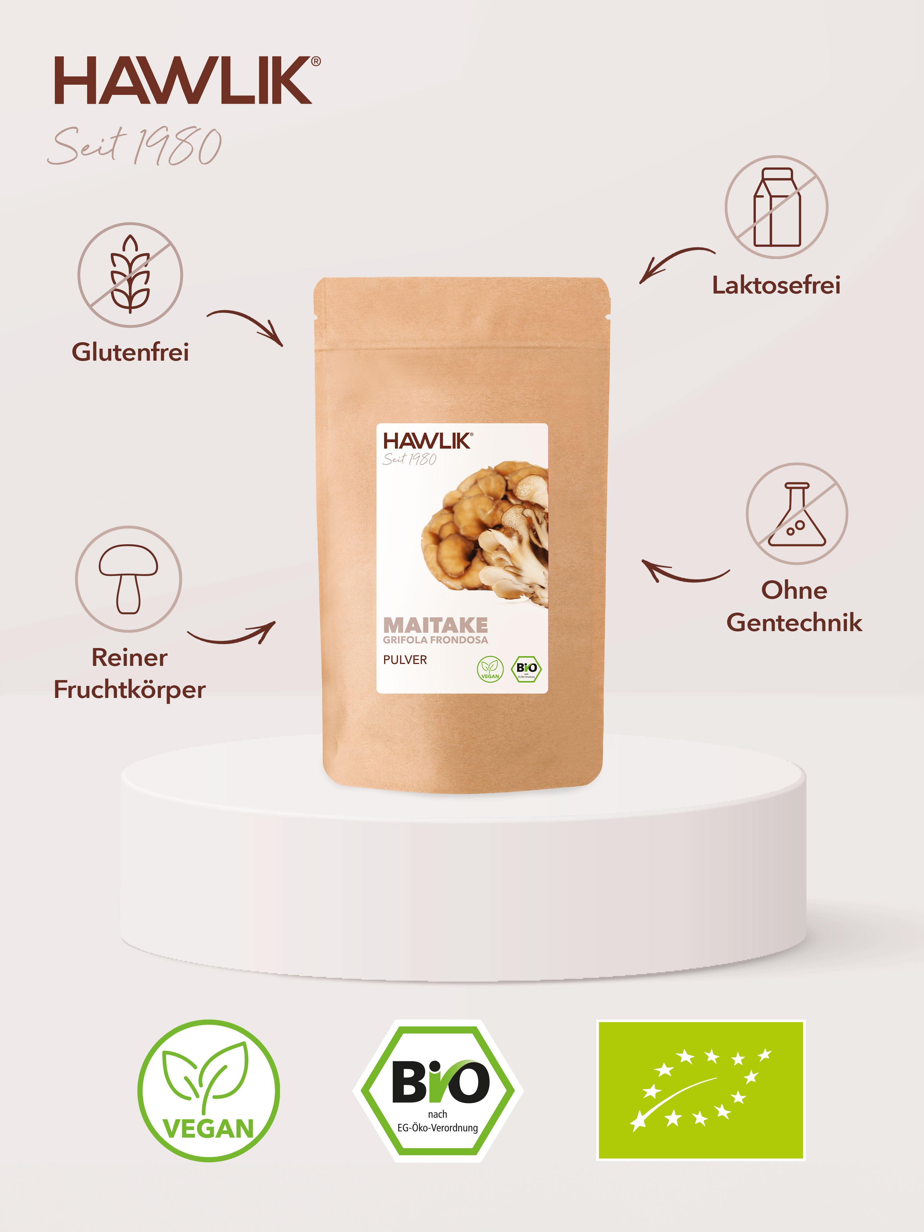 HAWLIK Organic Maitake Powder