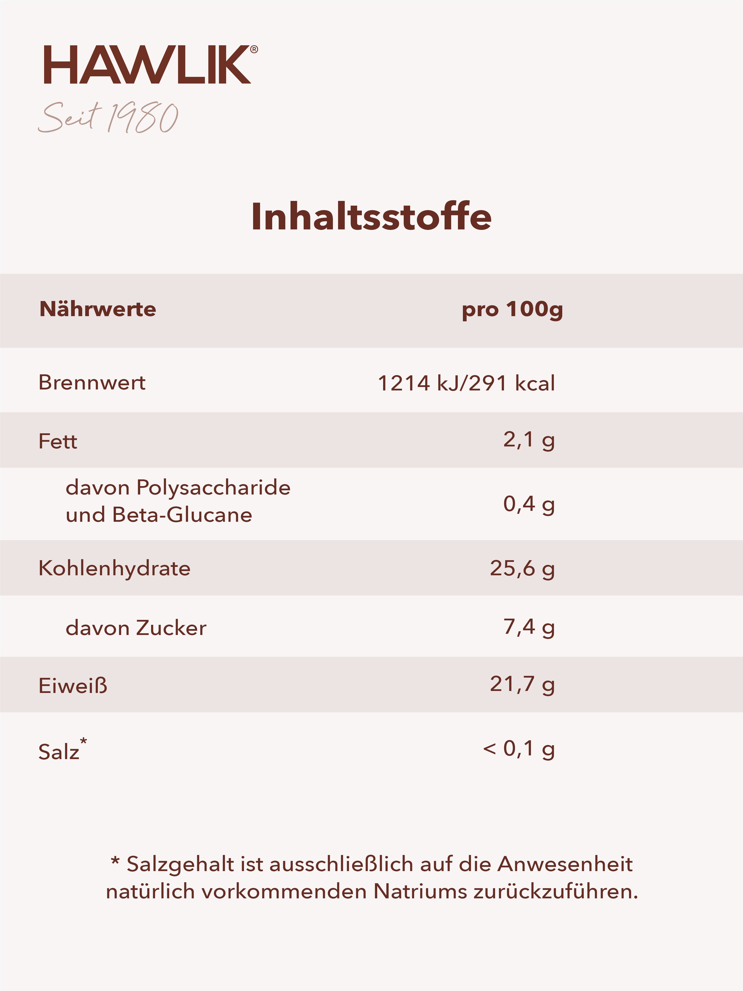 HAWLIK Bio Shiitake Pulver