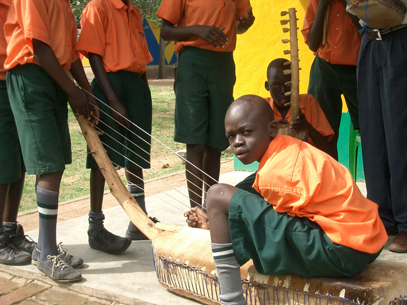 Ansicht Kinder von Uganda Kids
