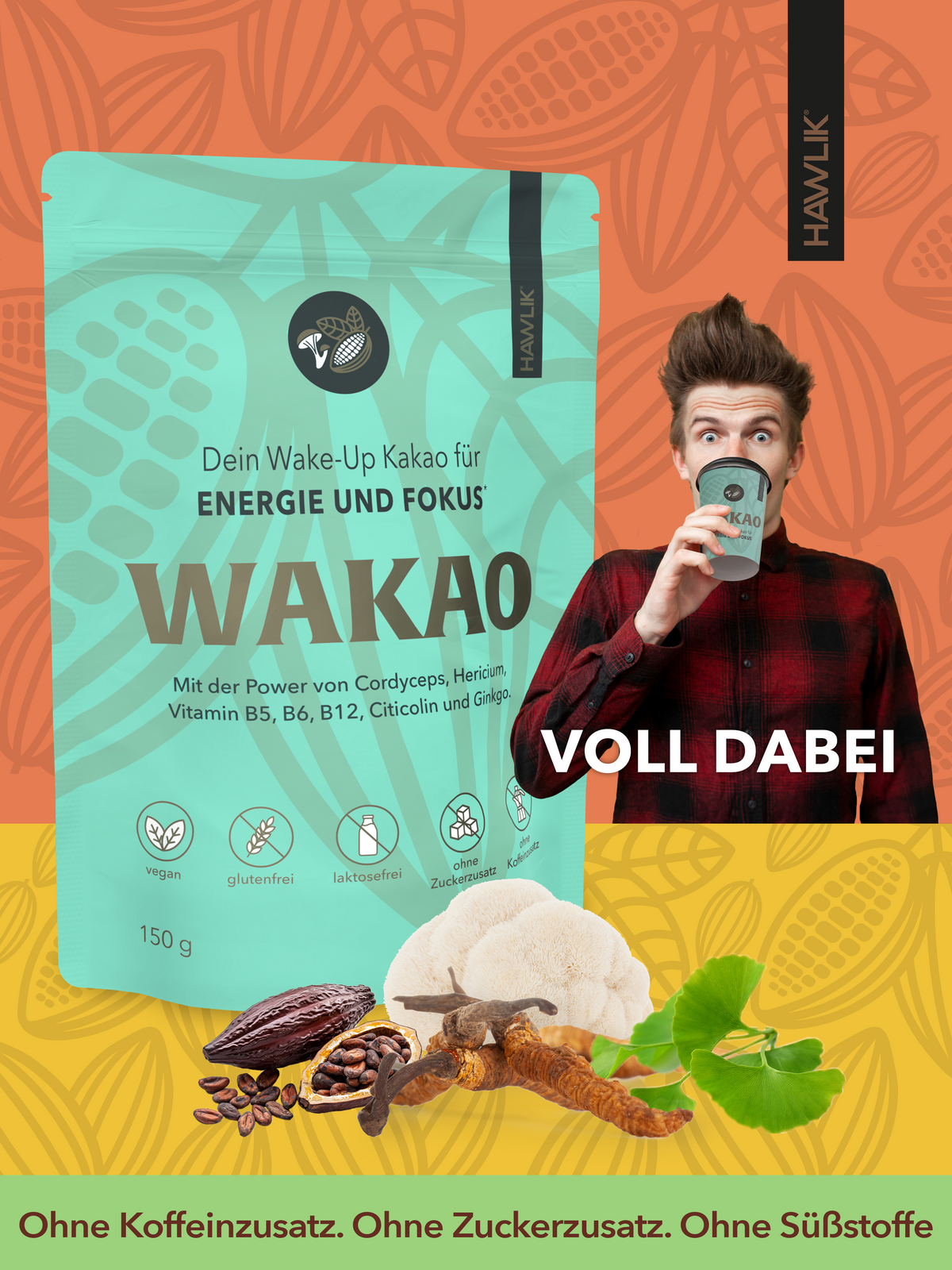 WAKAO Vitalpilze & Kakao