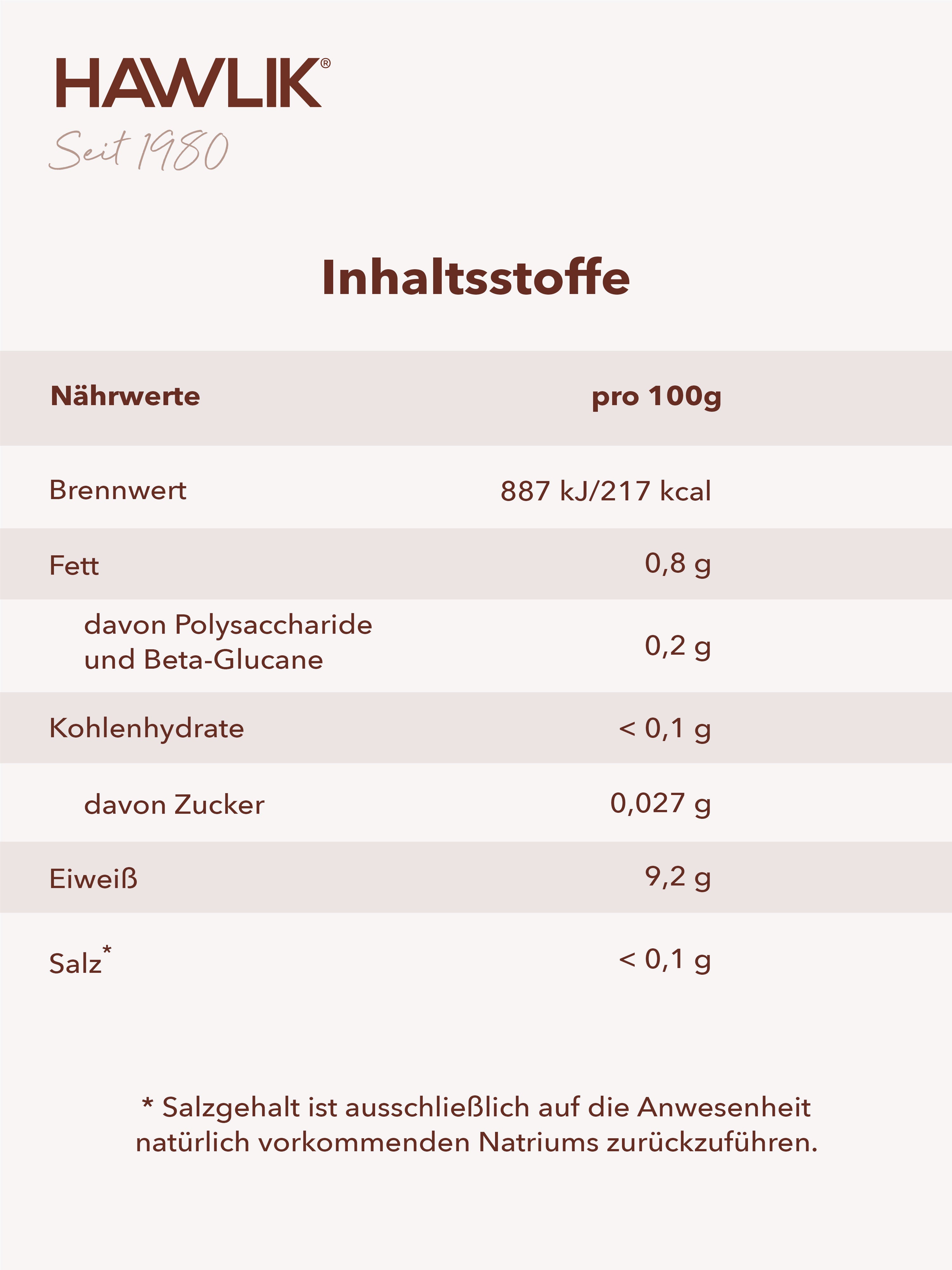 HAWLIK Bio Reishi Pulver