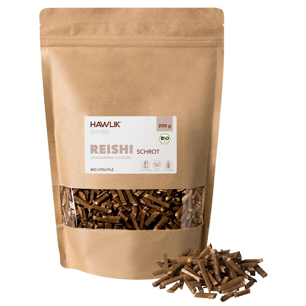 HAWLIK Bio Reishi Schrot 250 g