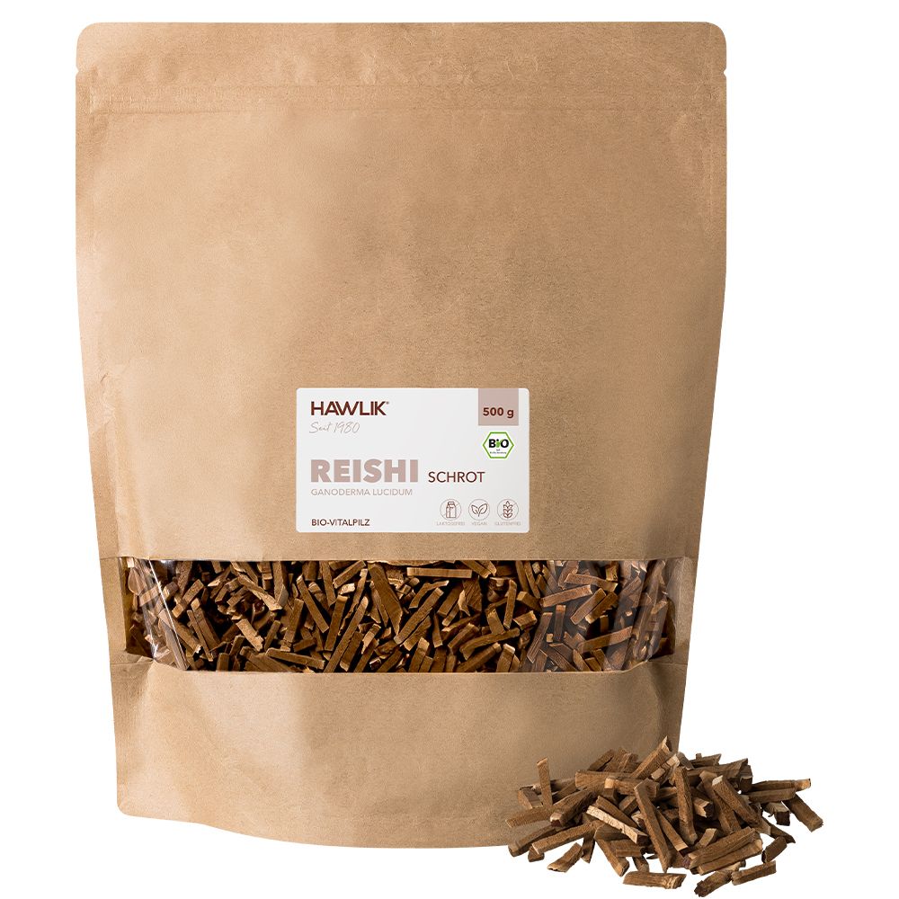 HAWLIK Bio Reishi Schrot 500 g