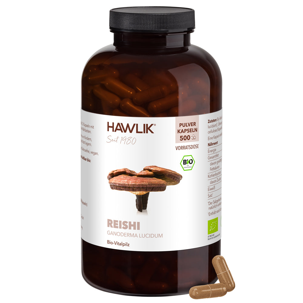Dose Hawlik Reishi Pulver 59 Kapseln