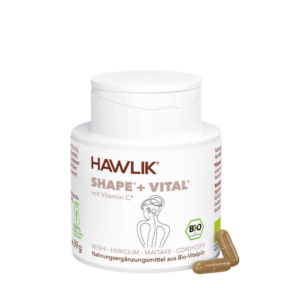 Mélange de champignons médicinaux HAWLIK Shape + Vital