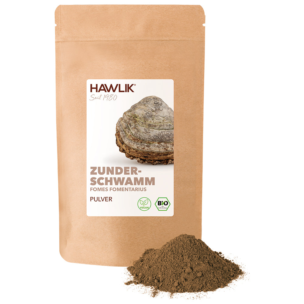 HAWLIK Bio Zunderschwamm Pulver
