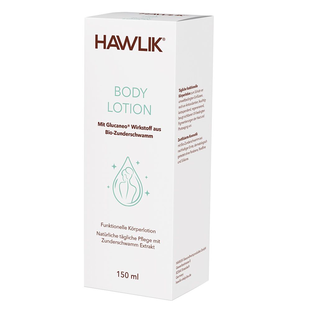 HAWLIK Repair Body Lotion mit Zunderschwamm 150 ml