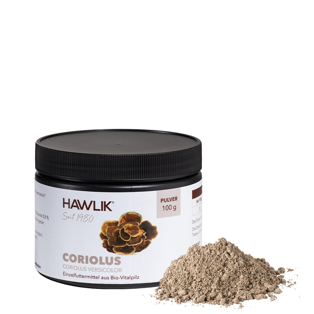 HAWLIK Bio Coriolus Pulver für Tiere