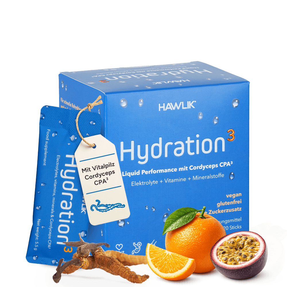 Hydration³ Elektrolyt-Drink mit Cordyceps