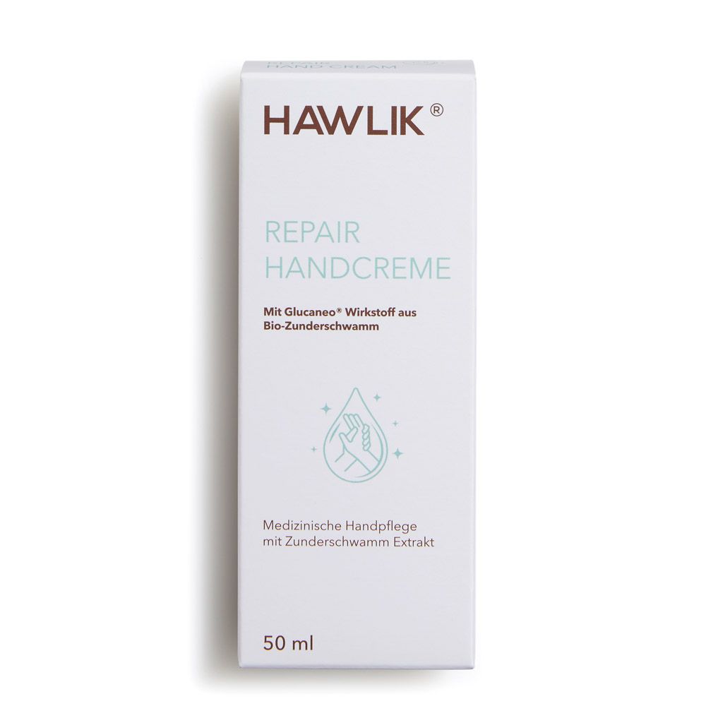 HAWLIK Repair Handcreme mit Zunderschwamm 50 ml