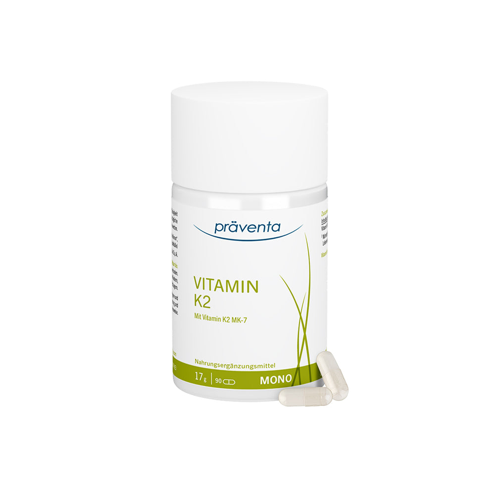 Präventa Vitamin K2 Kapseln Verpackung