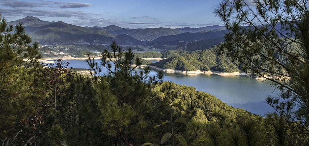 Unberührte Natur Landschaft in China
