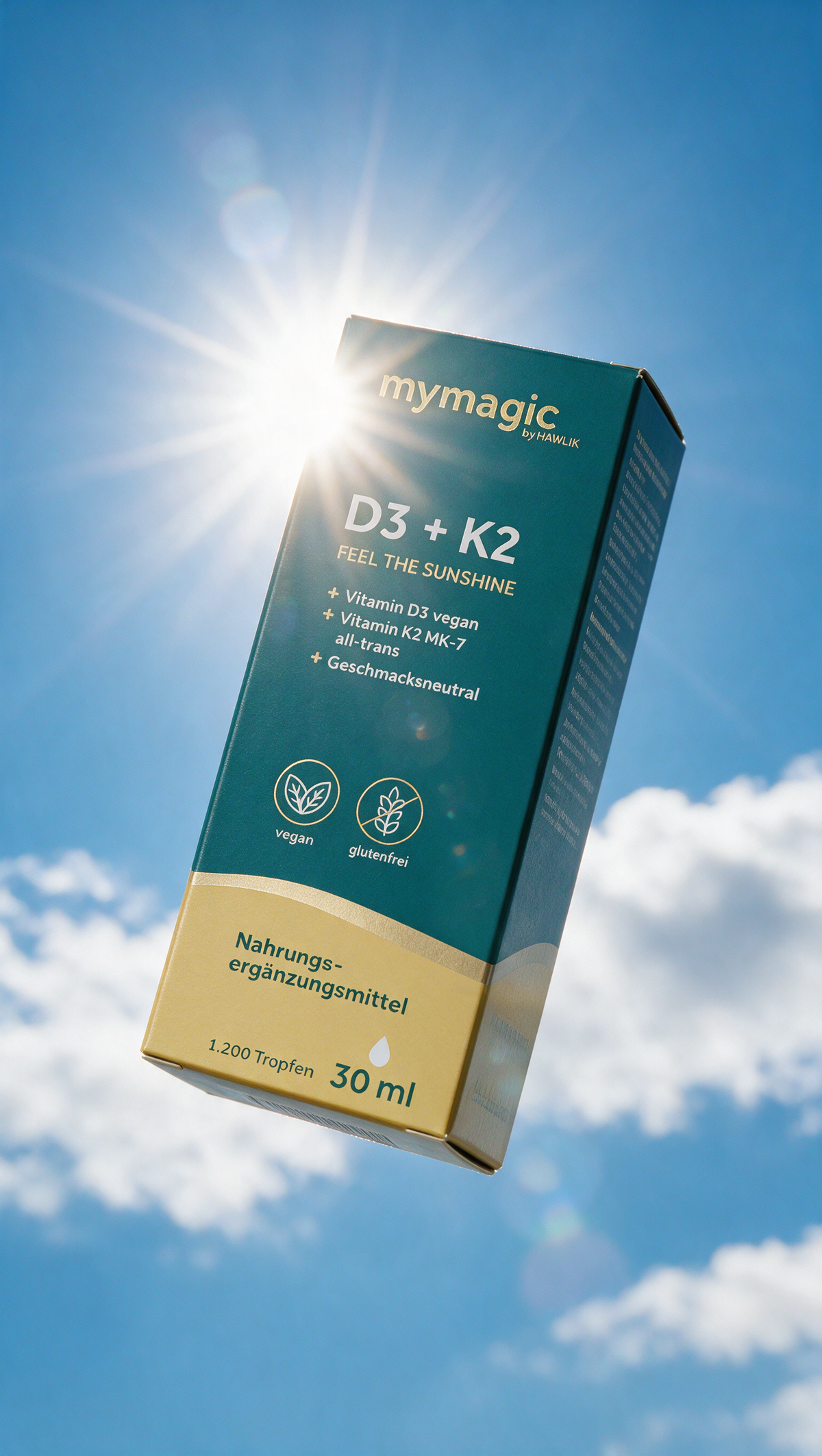 mymagic Vitamin D3 + K2 Verpackung