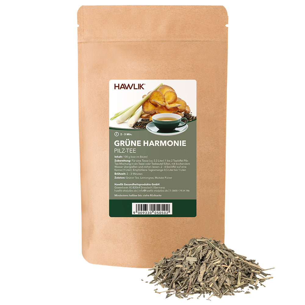 HAWLIK Grüne Harmonie Pilz-Tee - 100 g