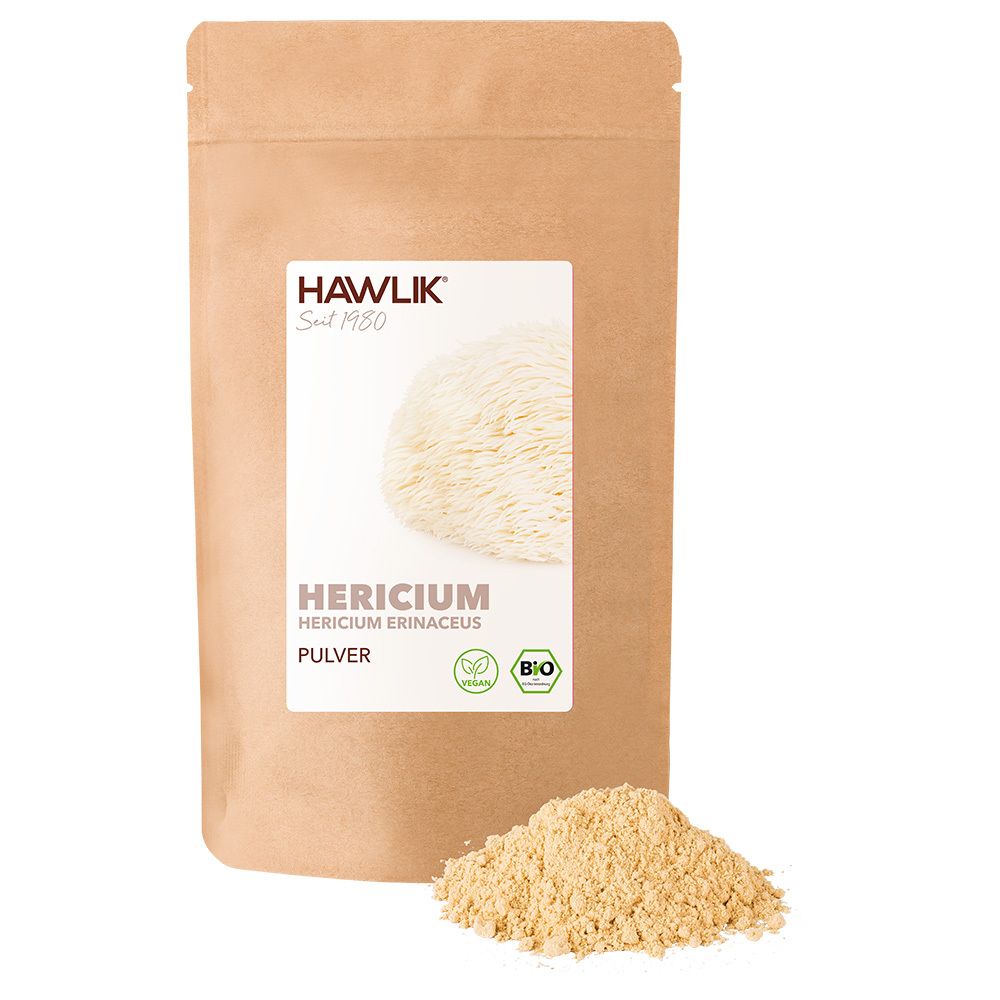 HAWLIK Bio Hericium (Lion´s mane) Pulver 100 g