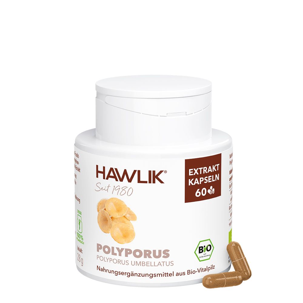 HAWLIK Bio Polyporus 240 Extrakt Kapseln