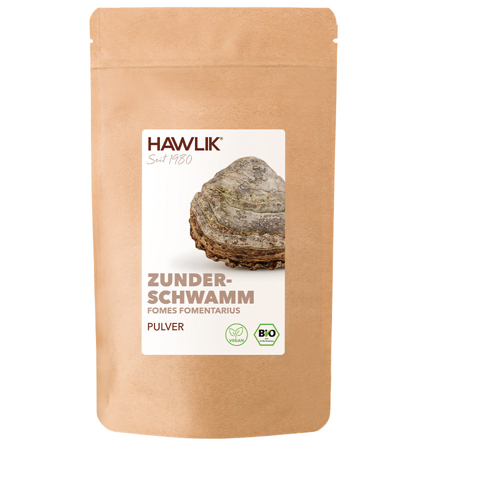 HAWLIK Bio Zunderschwamm Pulver 100g