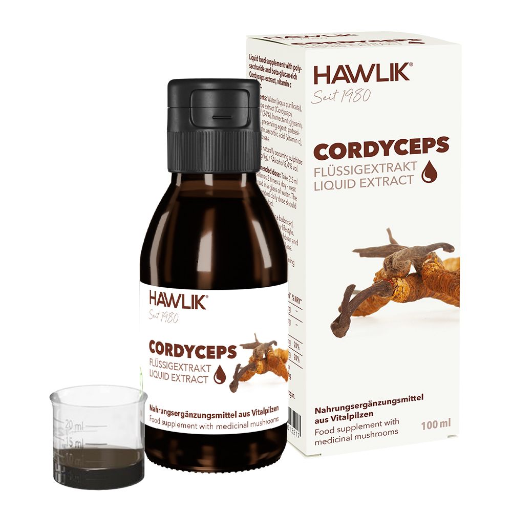HAWLIK Cordyceps Flüssigextrakt - 100 ml