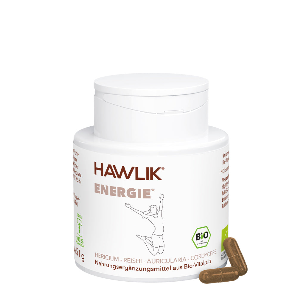 HAWLIK Energie Vitalpilzmischung - 90 Kapseln