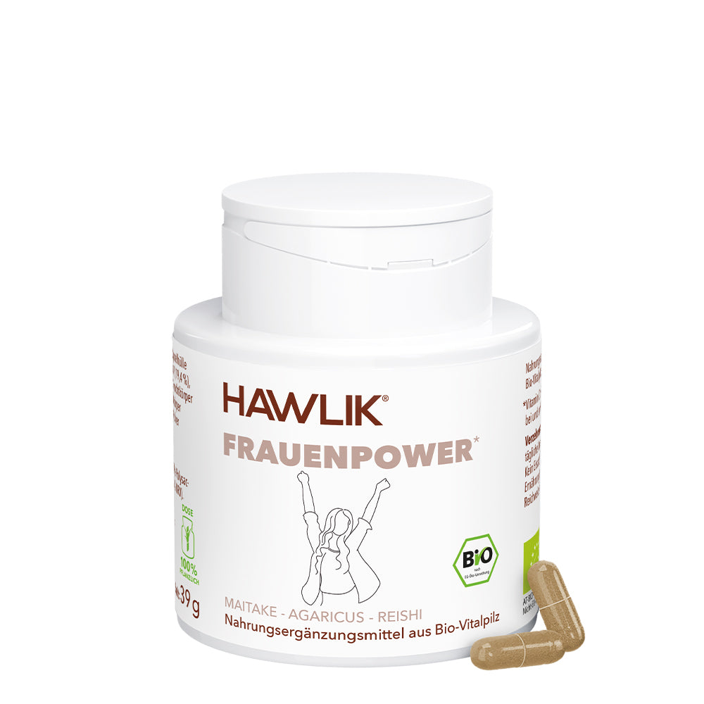 HAWLIK Frauenpower Vitalpilzmischung - 90 Kapseln