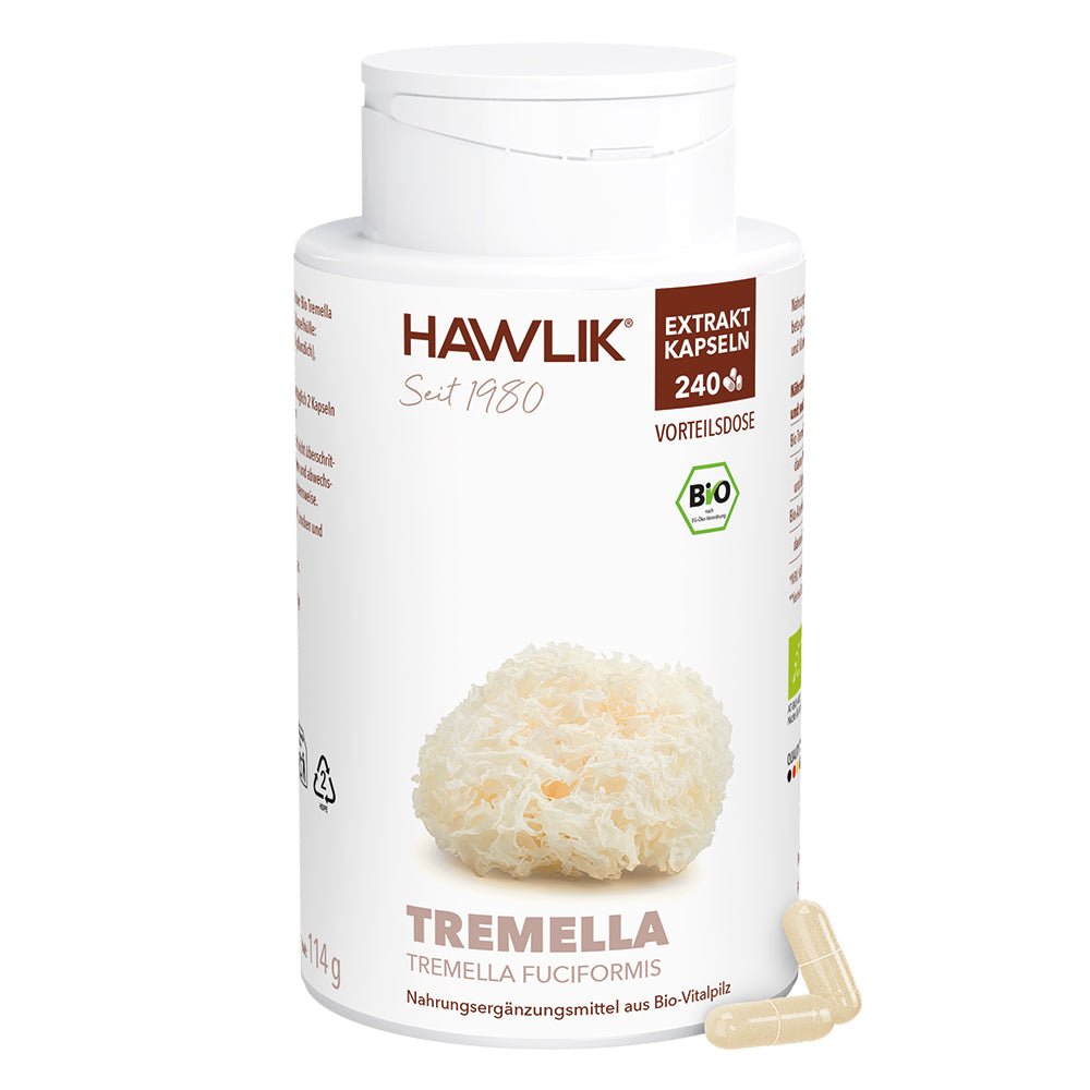 HAWLIK Bio Tremella Extrakt Kapseln 240