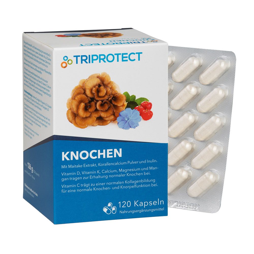 HAWLIK TriProtect Knochen 120 Kapseln 