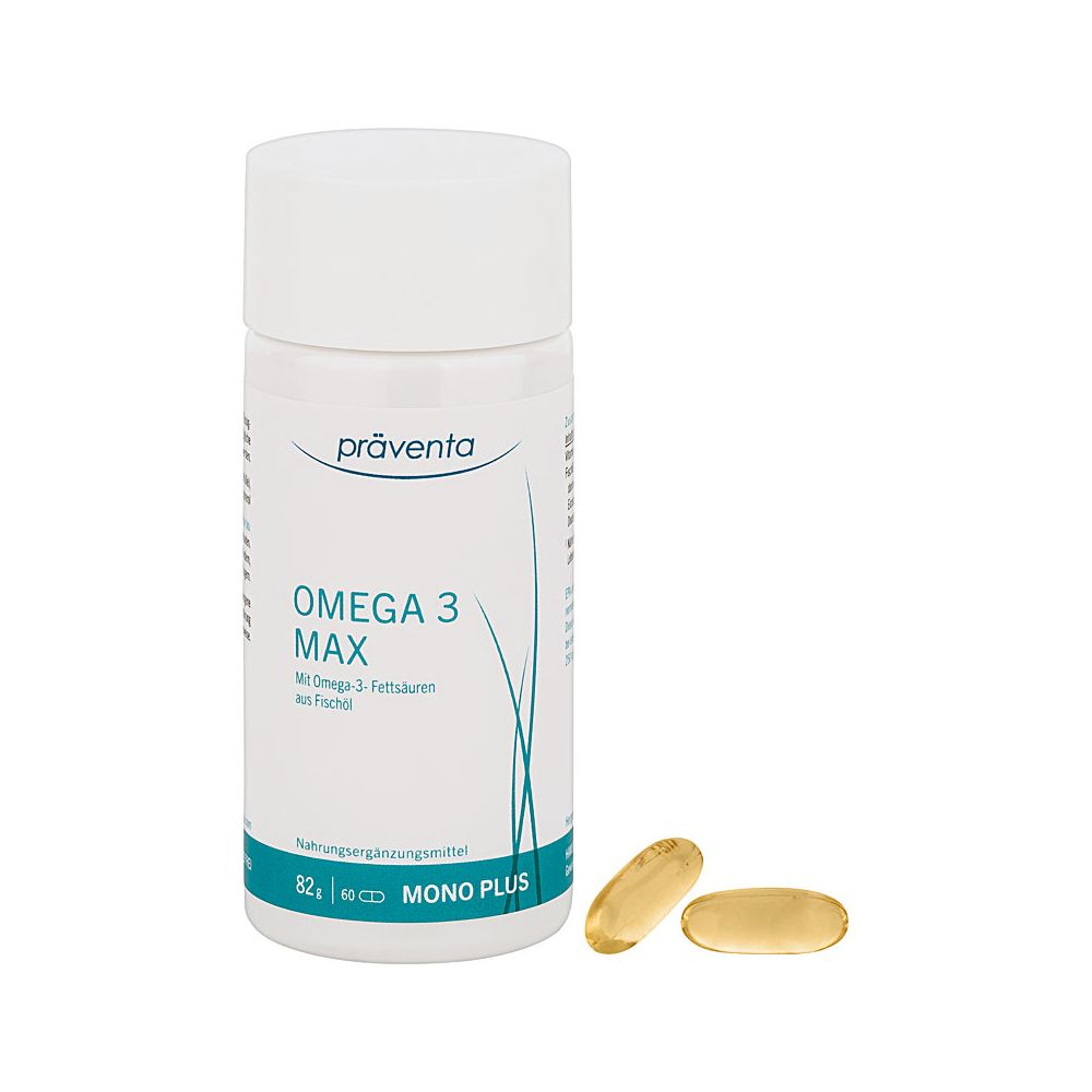 Präventa Omega 3 Max 60 Kapseln
