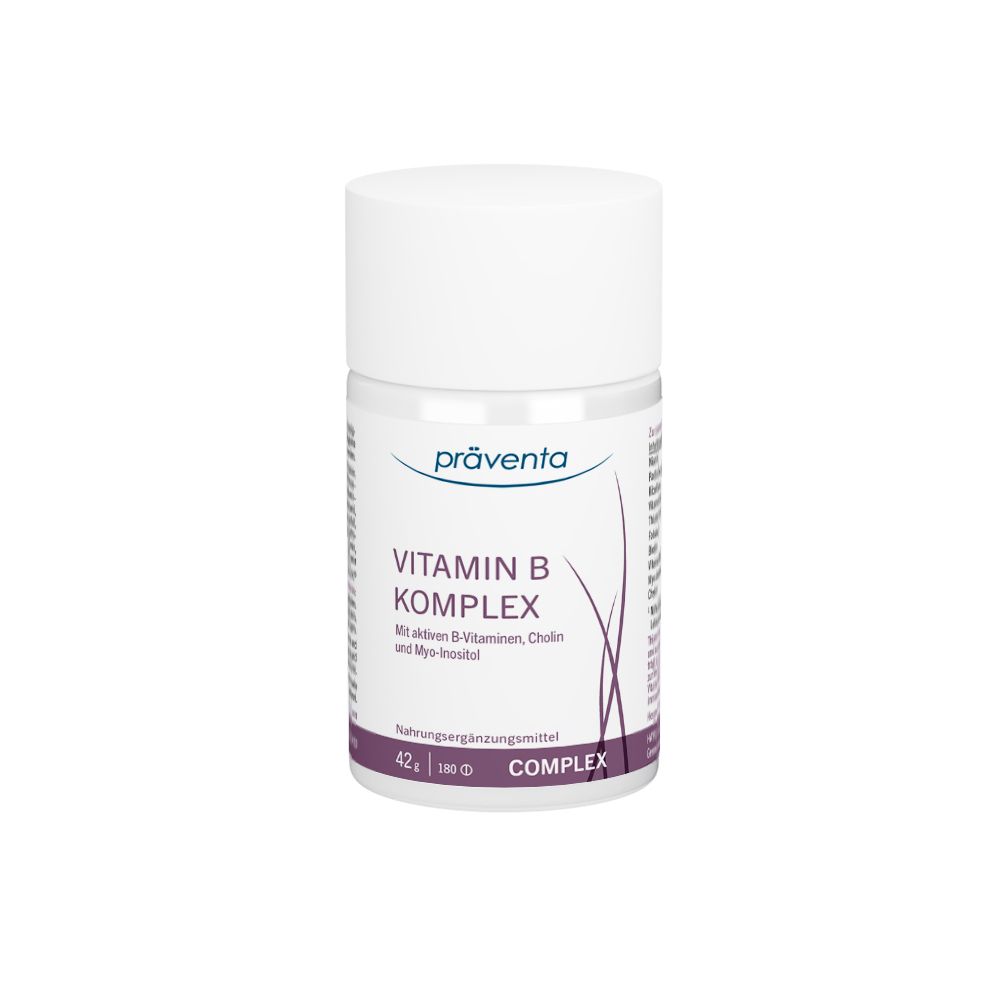 Präventa Vitamin B Komplex 180 Kapseln