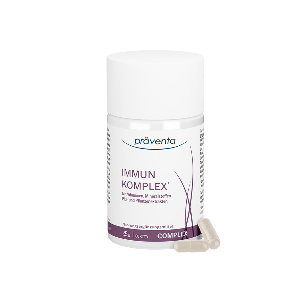 Präventa Immun Komplex 60 Kapseln Dose
