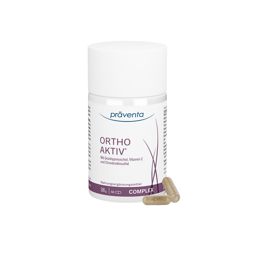 Präventa Complex Ortho Aktiv Dose mit Kapseln