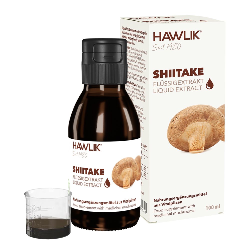 HAWLIK Shiitake Flüssigextrakt 100 ml