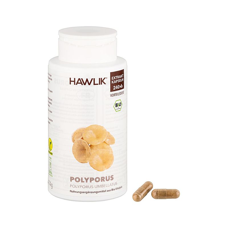HAWLIK Bio Polyporus Extrakt Kapseln 240
