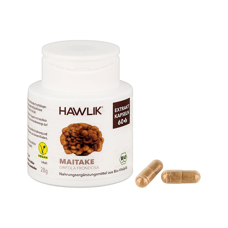 HAWLIK Bio Maitake Extrakt Kapseln 60