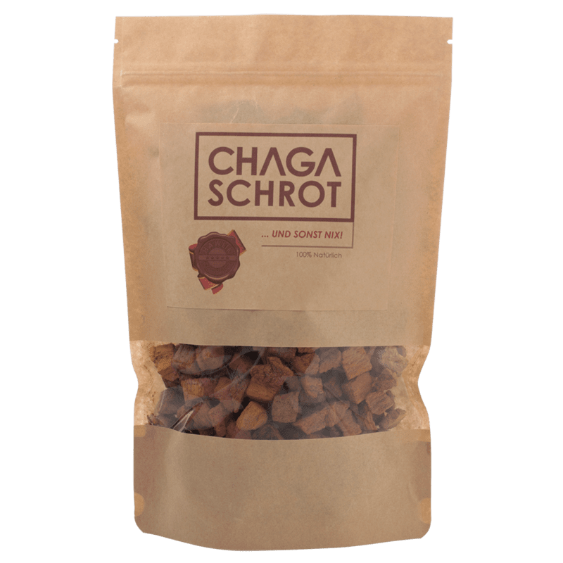 HAWLIK Chaga getrocknetes Schrot
