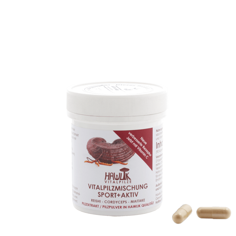 HAWLIK Sport + Aktiv Vitalpilzmischung