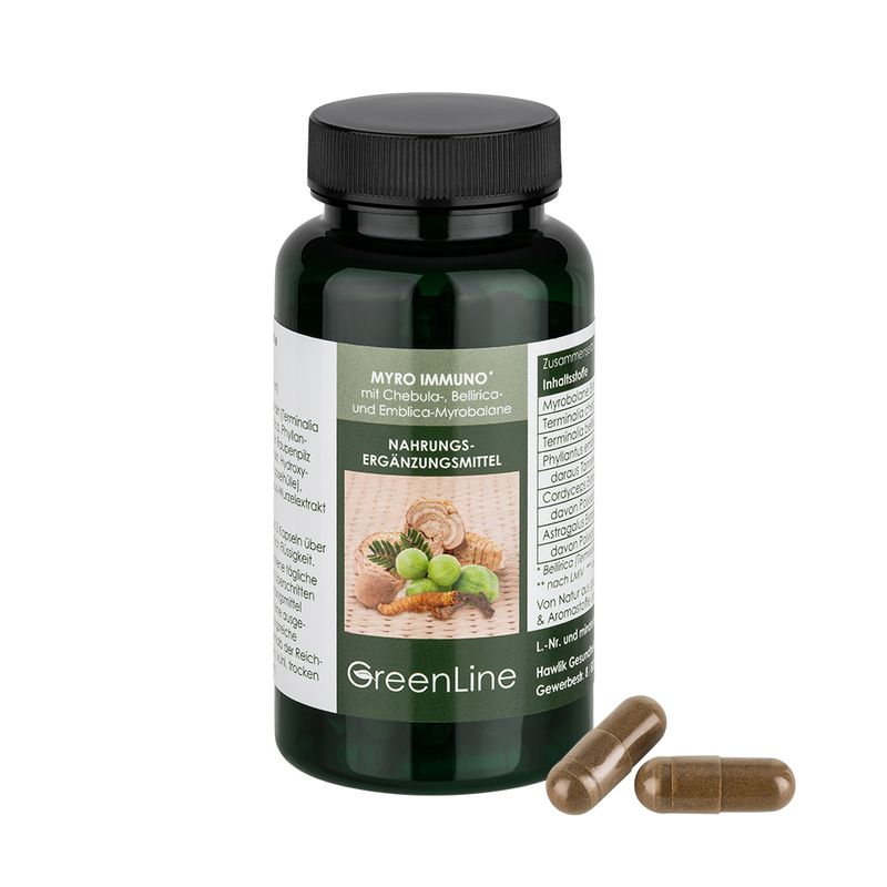 GreenLine Myro Immuno mit Kapseln