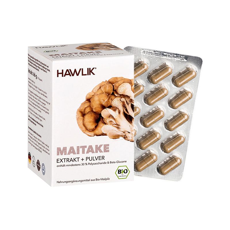 HAWLIK Bio Maitake Extrakt + Pulver 120