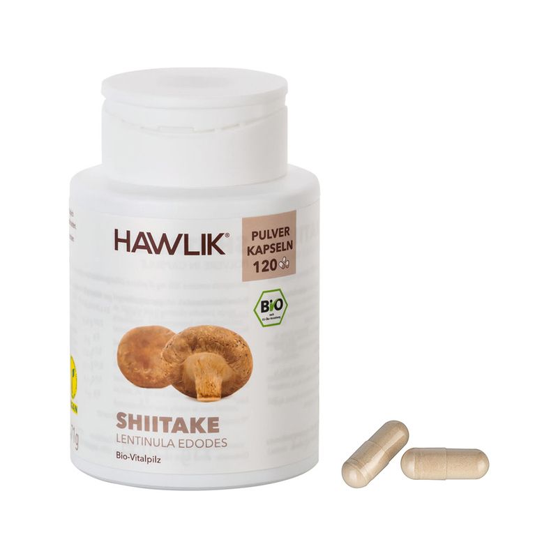 HAWLIK Bio Shiitake Kapseln 120