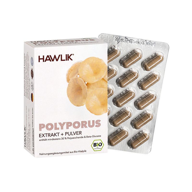 HAWLIK Bio Polyporus Extrakt + Pulver 60