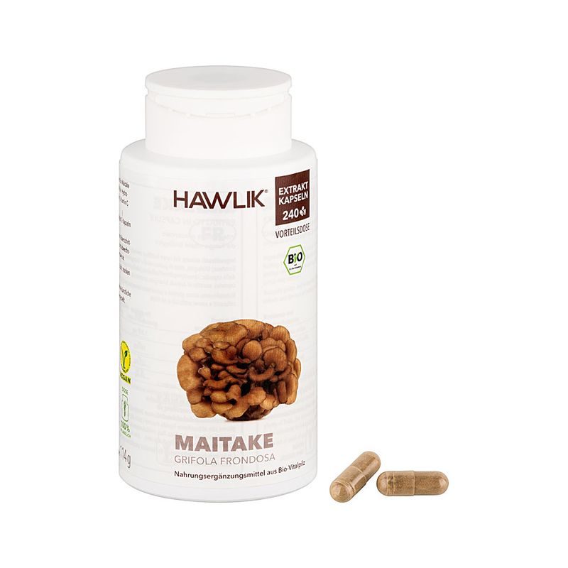 HAWLIK Bio Maitake Extrakt Kapseln 240