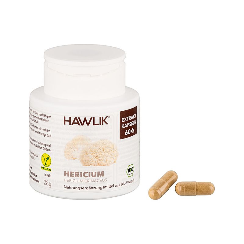 HAWLIK Hericium Extrakt Kapseln 60