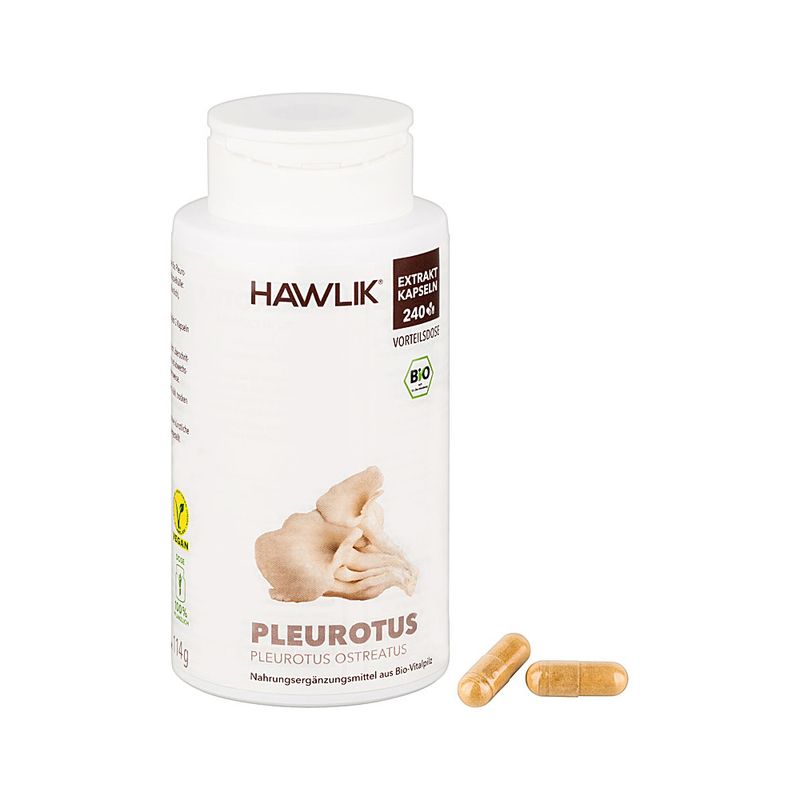 HAWLIK Bio Pleurotus Extrakt Kapseln 240