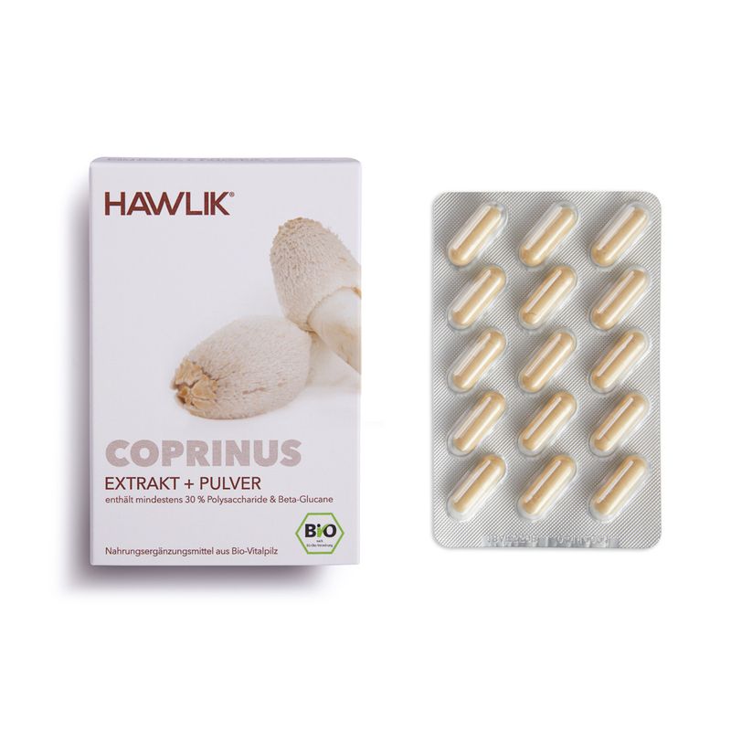 HAWLIK Bio Coprinus E+P Kapseln 60