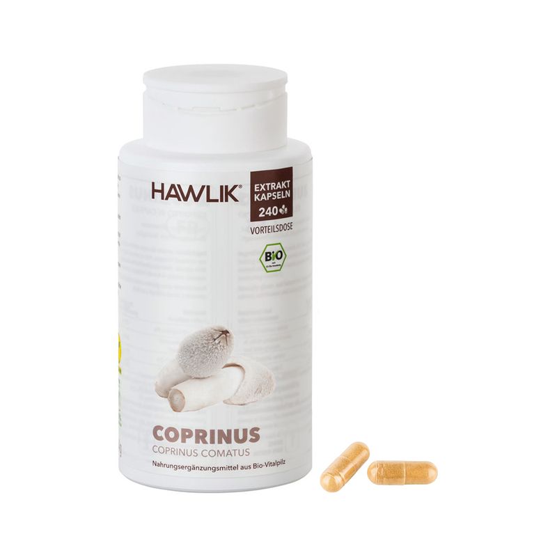 HAWLIK Coprinus Extrakt Kapseln 240