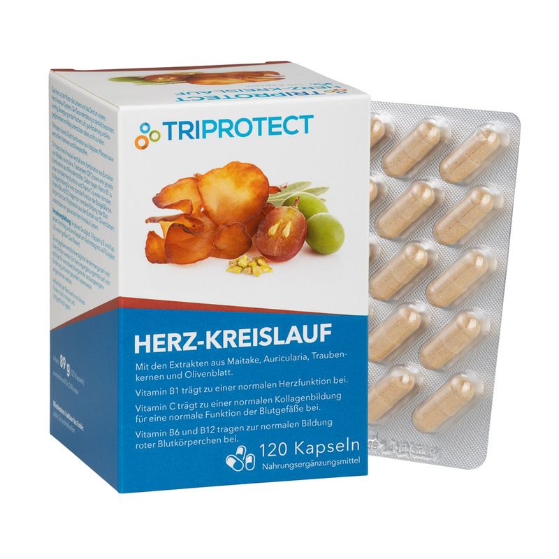 HAWLIK TriProtect Herz Kreislauf 120 Kapseln